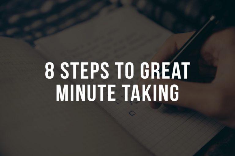 8-steps-to-great-minute-taking-how-to-take-minutes